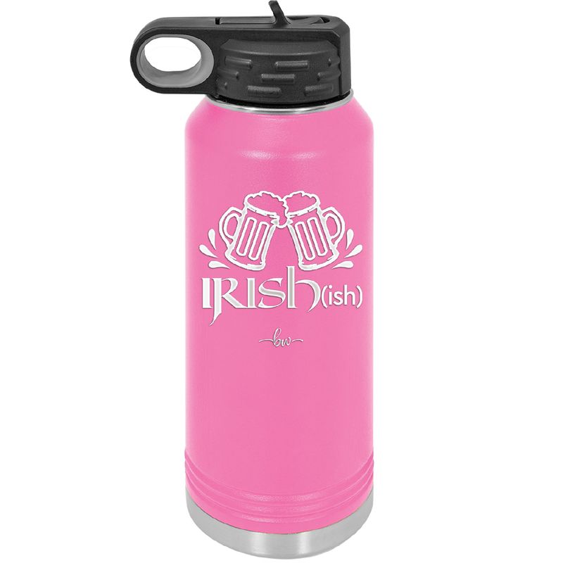 Irish ish - Laser Engraved Stainless Steel Drinkware - 1804 -