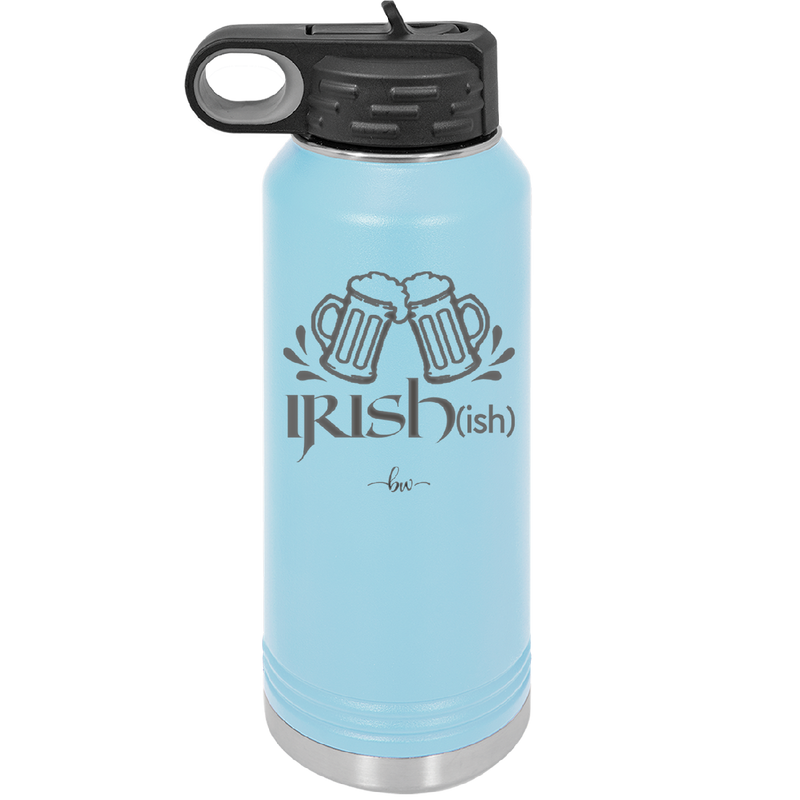 Irish ish - Laser Engraved Stainless Steel Drinkware - 1804 -