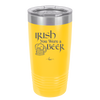Irish You Were a Beer - Laser Engraved Stainless Steel Drinkware - 1809 -