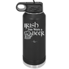 Irish You Were a Beer - Laser Engraved Stainless Steel Drinkware - 1809 -