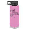 Irish You Were a Beer - Laser Engraved Stainless Steel Drinkware - 1809 -