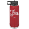 Irish You Were a Beer - Laser Engraved Stainless Steel Drinkware - 1809 -