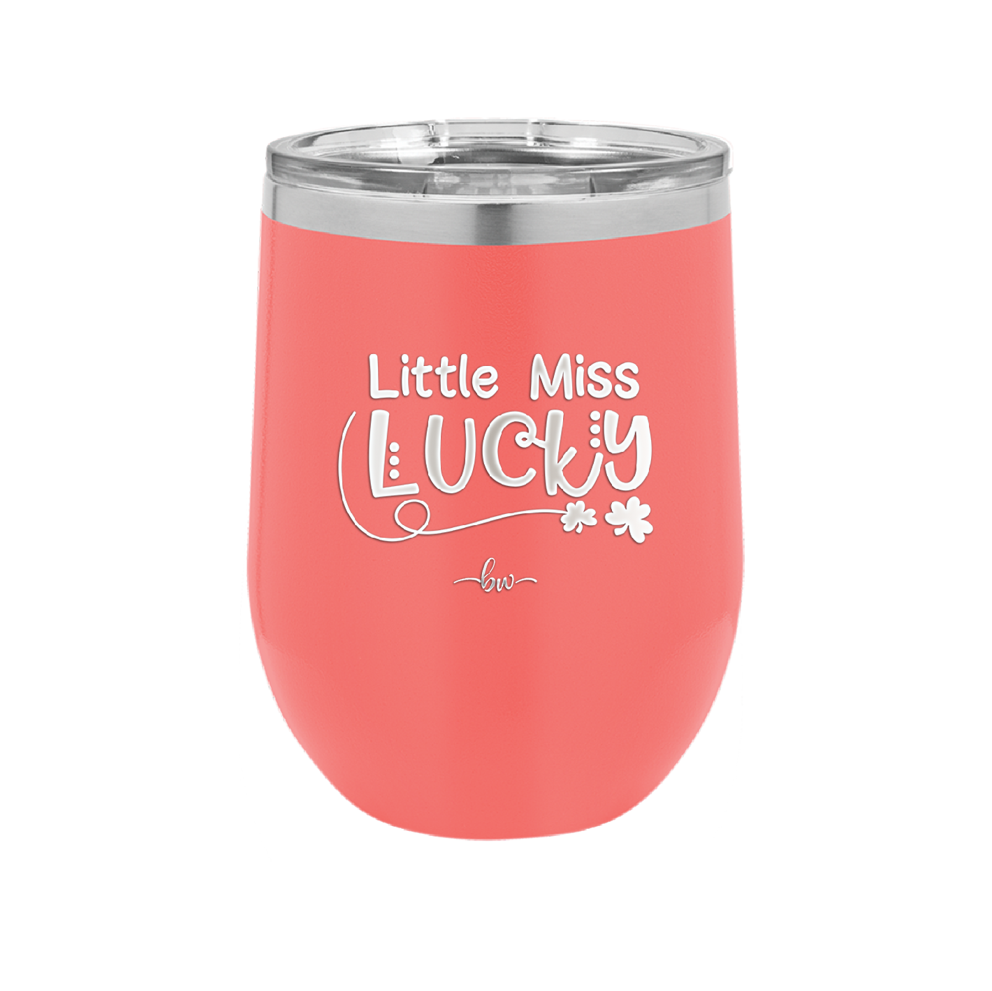 Little Miss Lucky - Laser Engraved Stainless Steel Drinkware - 1813 -