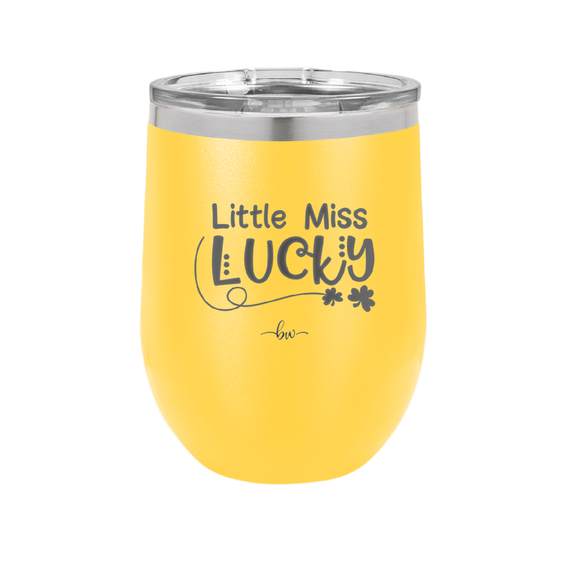 Little Miss Lucky - Laser Engraved Stainless Steel Drinkware - 1813 -