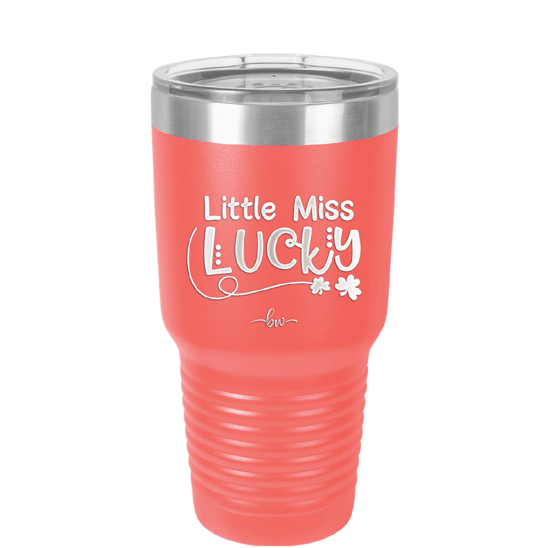 Little Miss Lucky - Laser Engraved Stainless Steel Drinkware - 1813 -