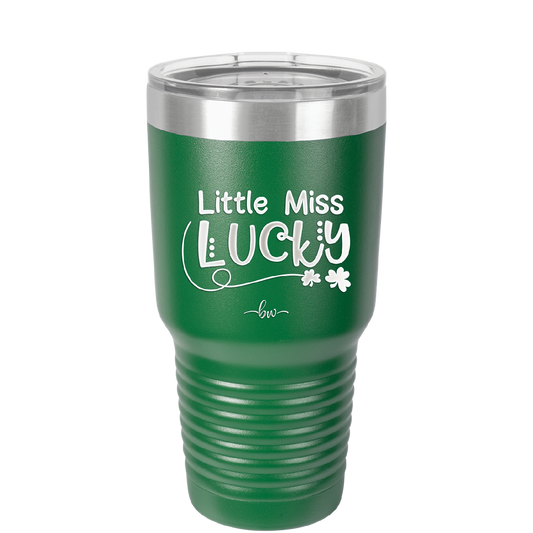 Little Miss Lucky - Laser Engraved Stainless Steel Drinkware - 1813 -