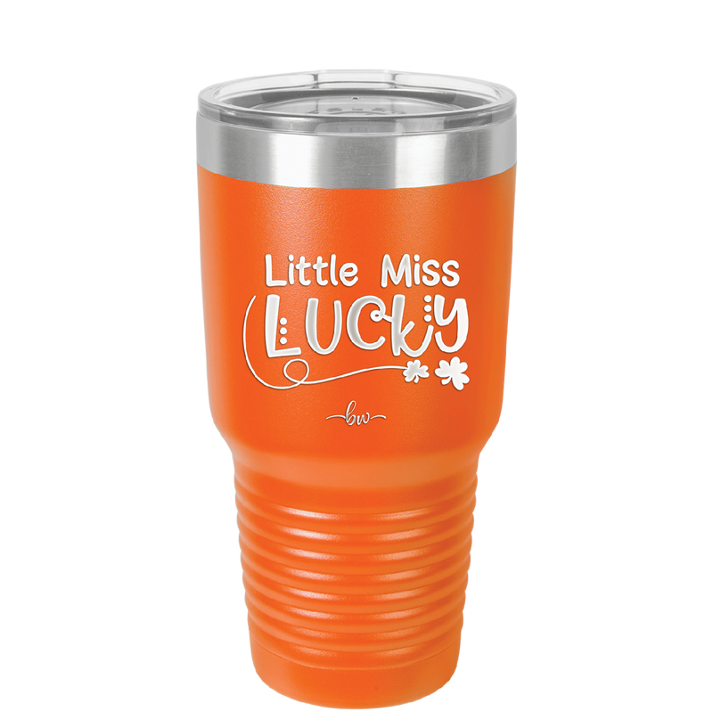 Little Miss Lucky - Laser Engraved Stainless Steel Drinkware - 1813 -