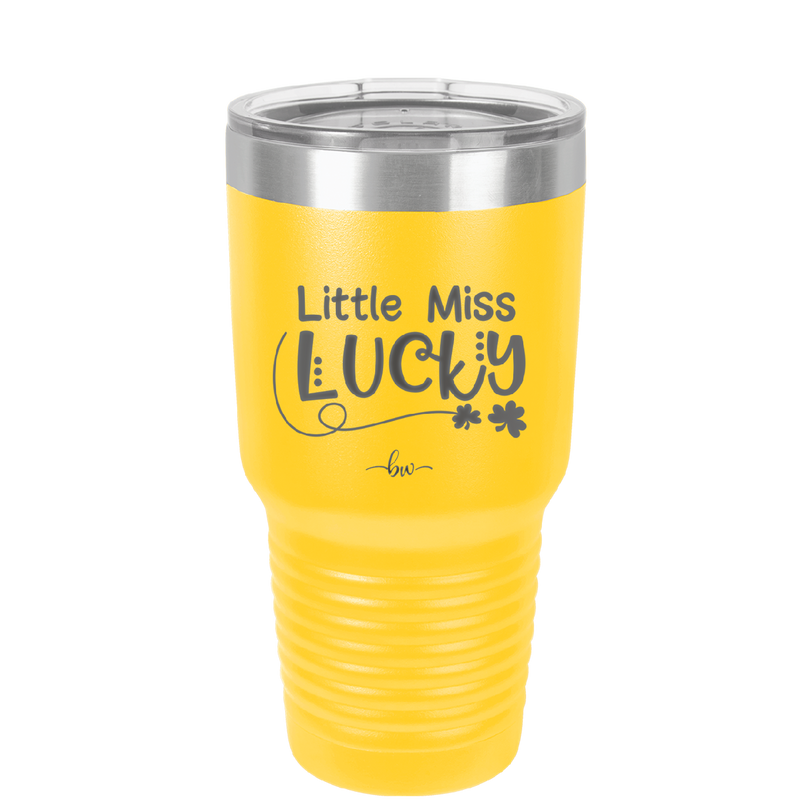 Little Miss Lucky - Laser Engraved Stainless Steel Drinkware - 1813 -