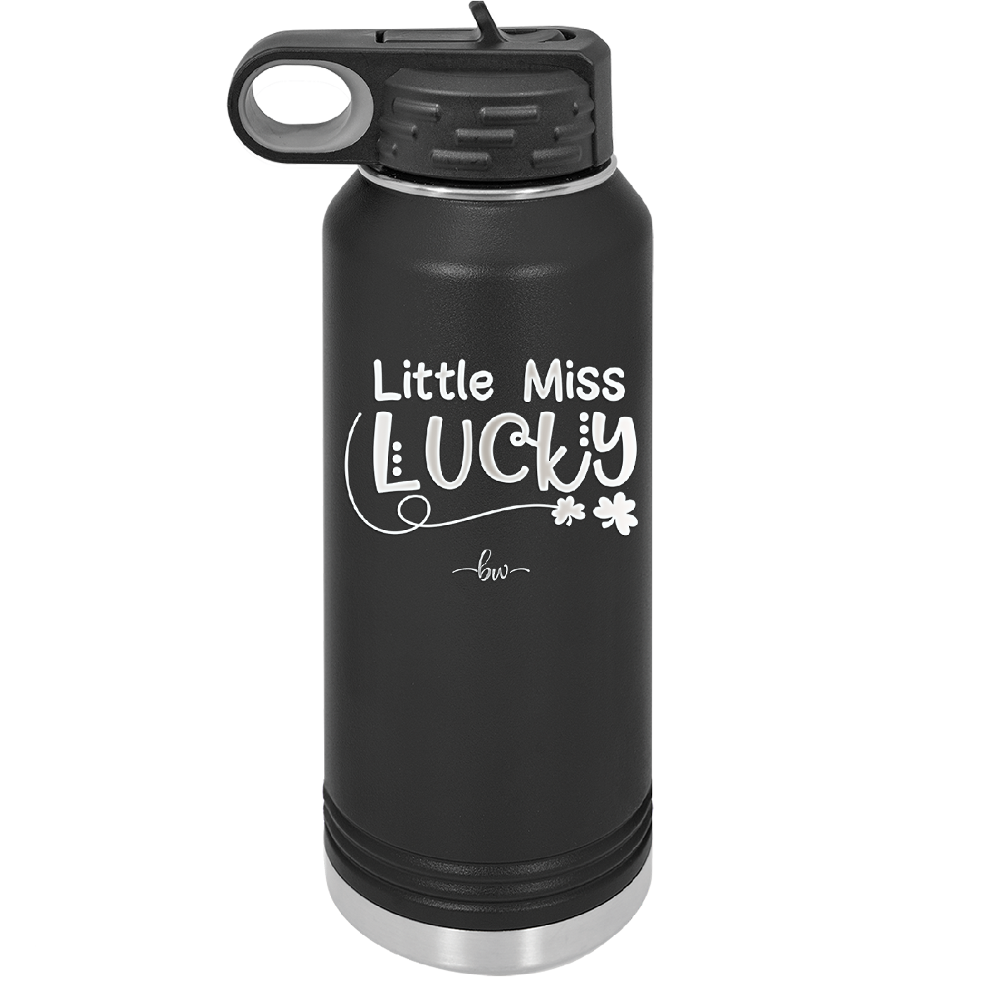 Little Miss Lucky - Laser Engraved Stainless Steel Drinkware - 1813 -