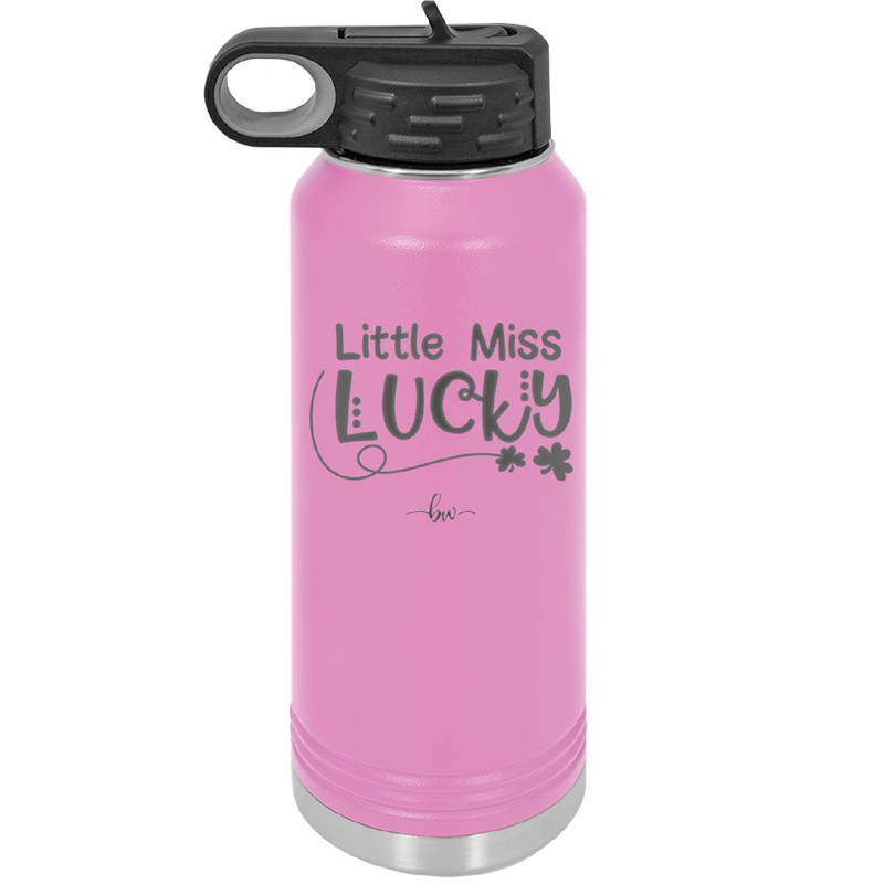 Little Miss Lucky - Laser Engraved Stainless Steel Drinkware - 1813 -