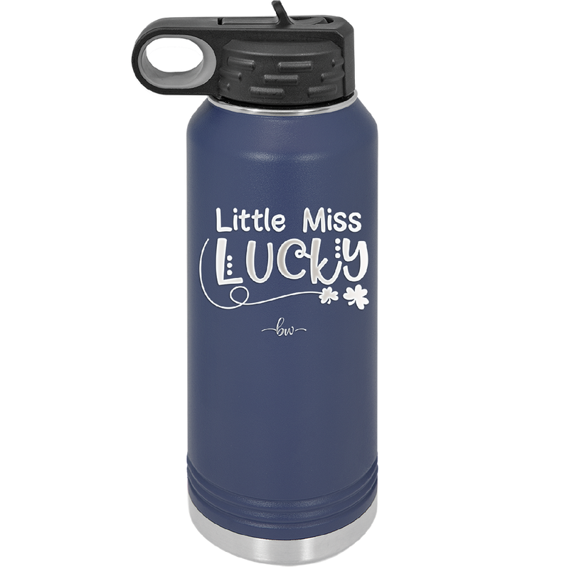 Little Miss Lucky - Laser Engraved Stainless Steel Drinkware - 1813 -