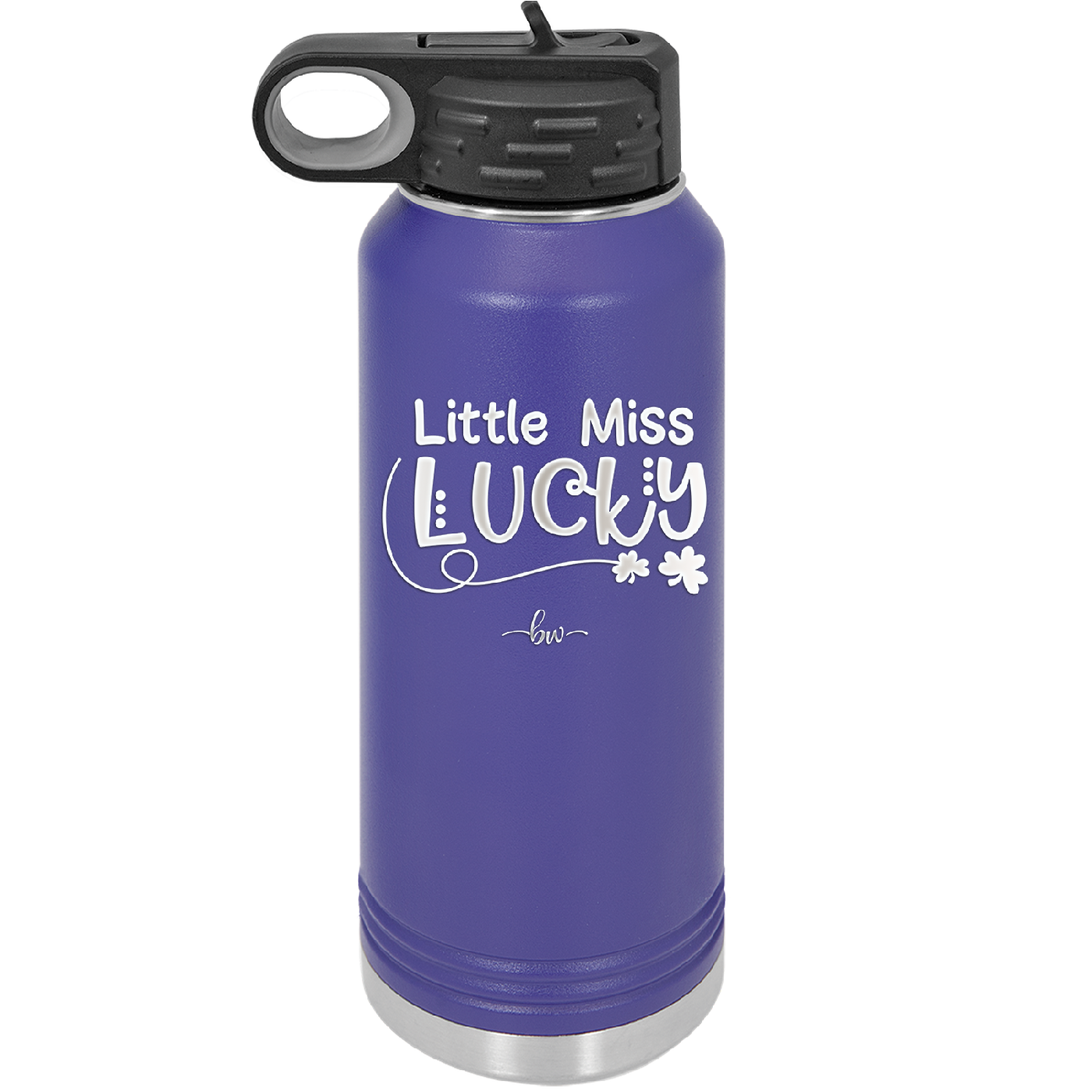 Little Miss Lucky - Laser Engraved Stainless Steel Drinkware - 1813 -