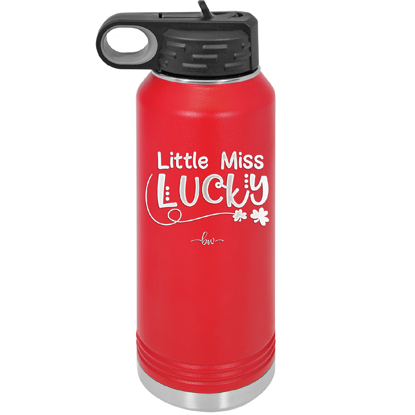 Little Miss Lucky - Laser Engraved Stainless Steel Drinkware - 1813 -