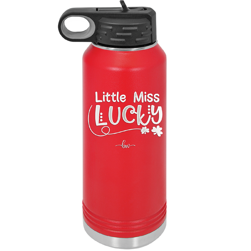 Little Miss Lucky - Laser Engraved Stainless Steel Drinkware - 1813 -