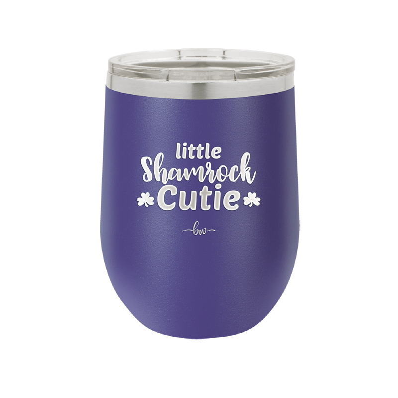 Little Shamrock Cutie - Laser Engraved Stainless Steel Drinkware - 1814 -