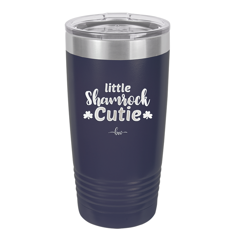 Little Shamrock Cutie - Laser Engraved Stainless Steel Drinkware - 1814 -