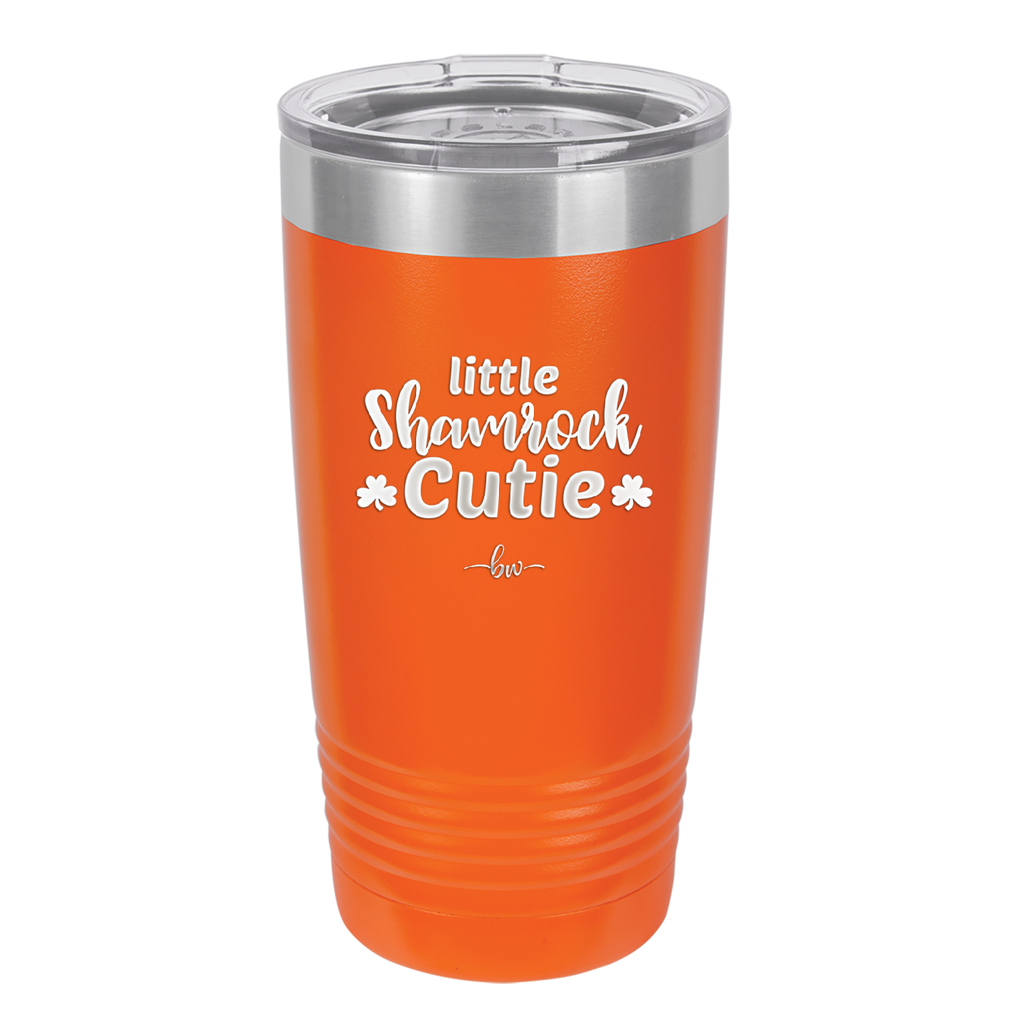 Little Shamrock Cutie - Laser Engraved Stainless Steel Drinkware - 1814 -