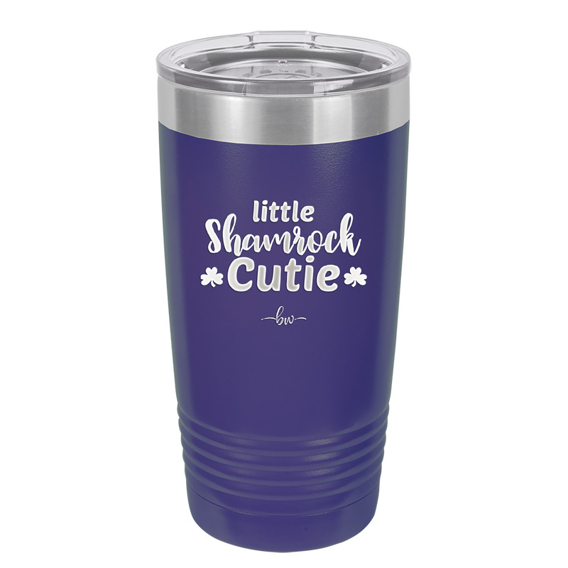 Little Shamrock Cutie - Laser Engraved Stainless Steel Drinkware - 1814 -