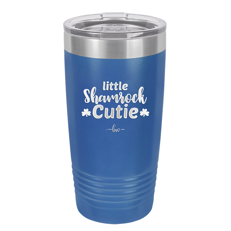 Little Shamrock Cutie - Laser Engraved Stainless Steel Drinkware - 1814 -