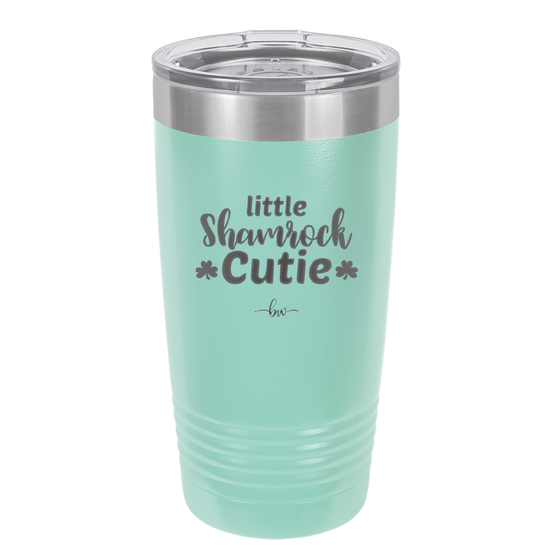 Little Shamrock Cutie - Laser Engraved Stainless Steel Drinkware - 1814 -