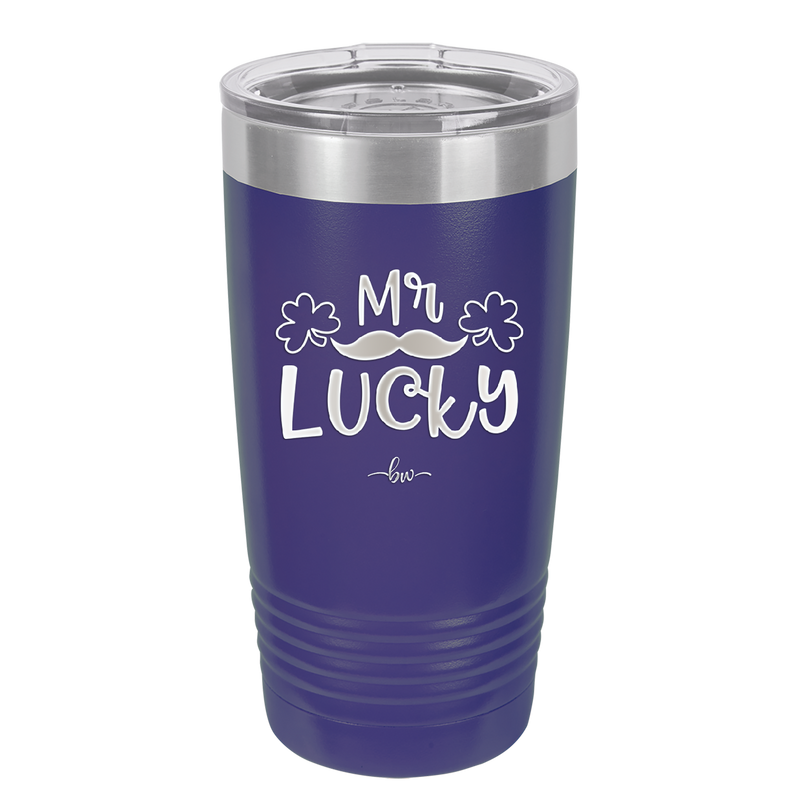 Mr Lucky - Laser Engraved Stainless Steel Drinkware - 1815 -