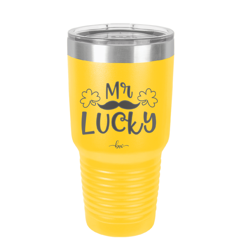 Mr Lucky - Laser Engraved Stainless Steel Drinkware - 1815 -
