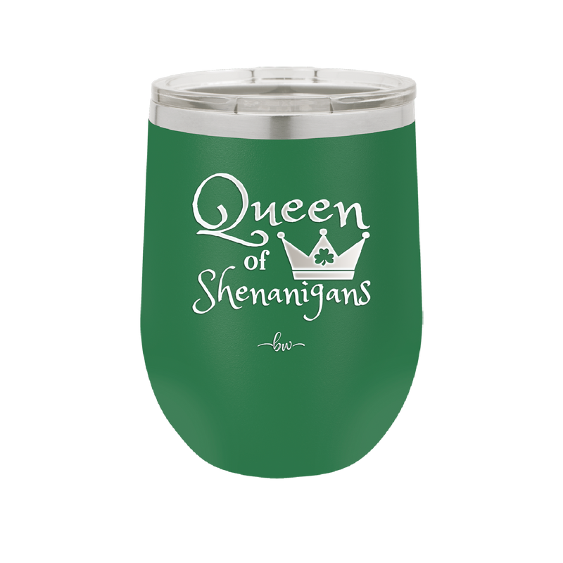 Queen of Shenanigans - Laser Engraved Stainless Steel Drinkware - 1817 -