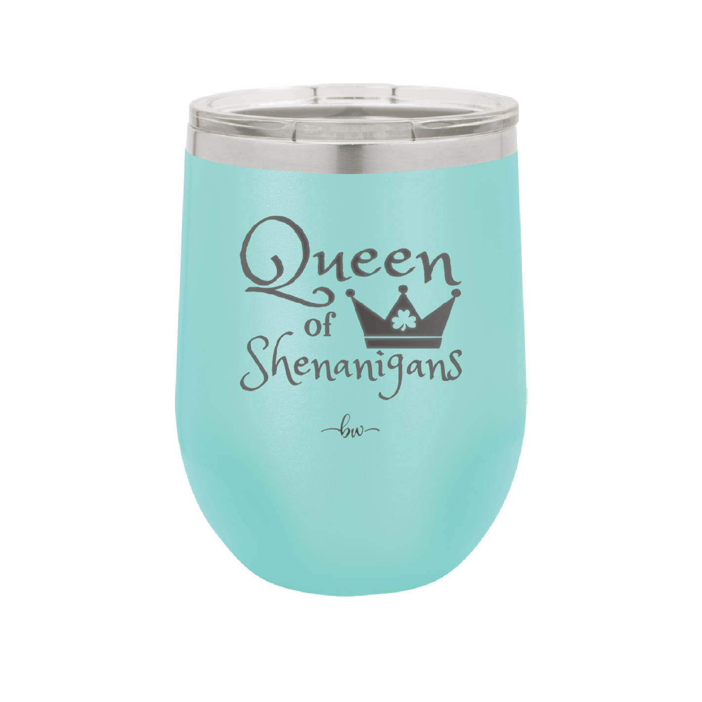 Queen of Shenanigans - Laser Engraved Stainless Steel Drinkware - 1817 -