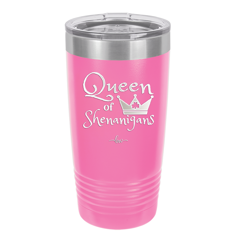 Queen of Shenanigans - Laser Engraved Stainless Steel Drinkware - 1817 -