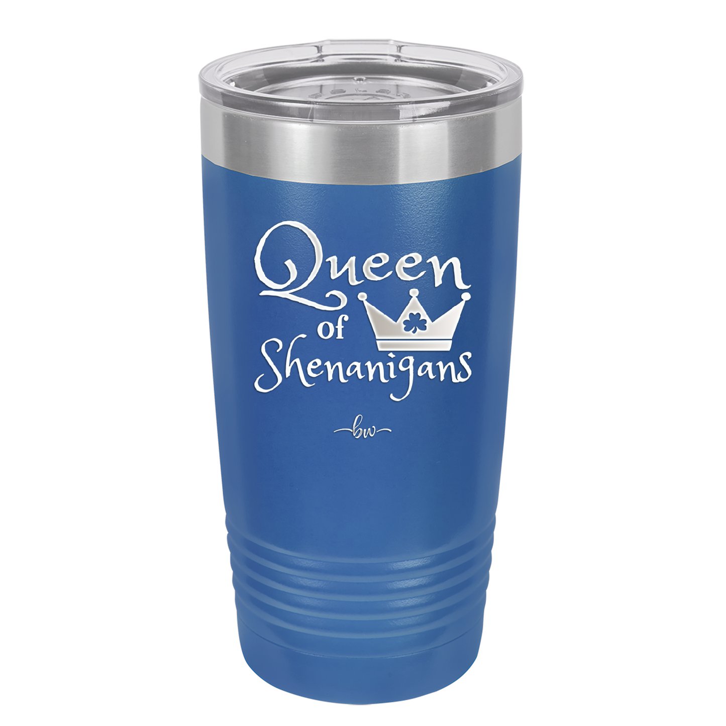 Queen of Shenanigans - Laser Engraved Stainless Steel Drinkware - 1817 -