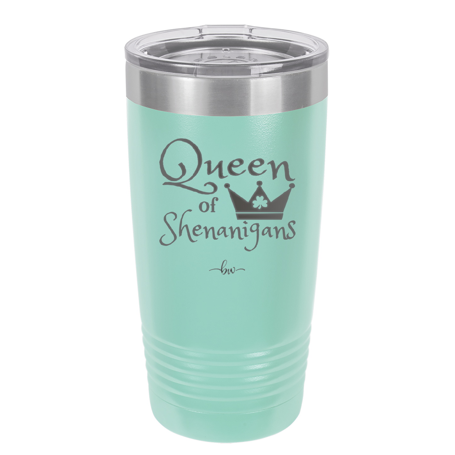 Queen of Shenanigans - Laser Engraved Stainless Steel Drinkware - 1817 -