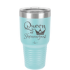 Queen of Shenanigans - Laser Engraved Stainless Steel Drinkware - 1817 -