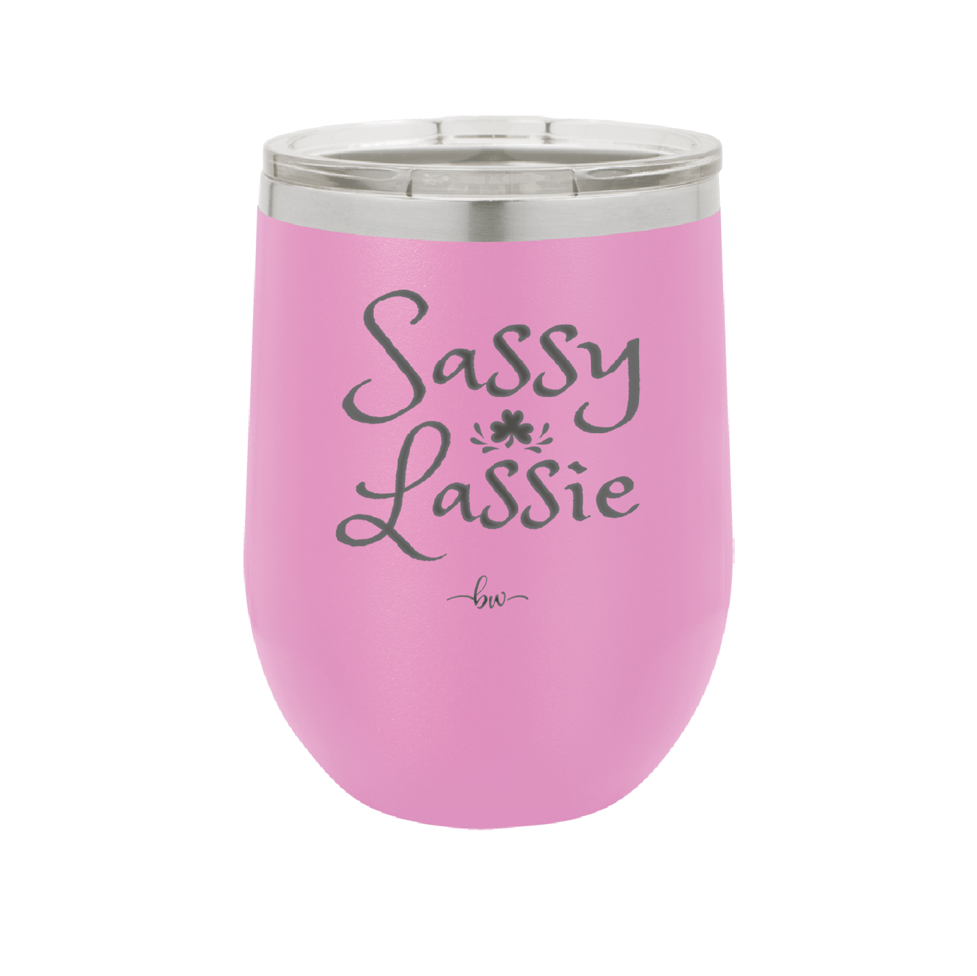 Sassy Lassie - Laser Engraved Stainless Steel Drinkware - 1818 -