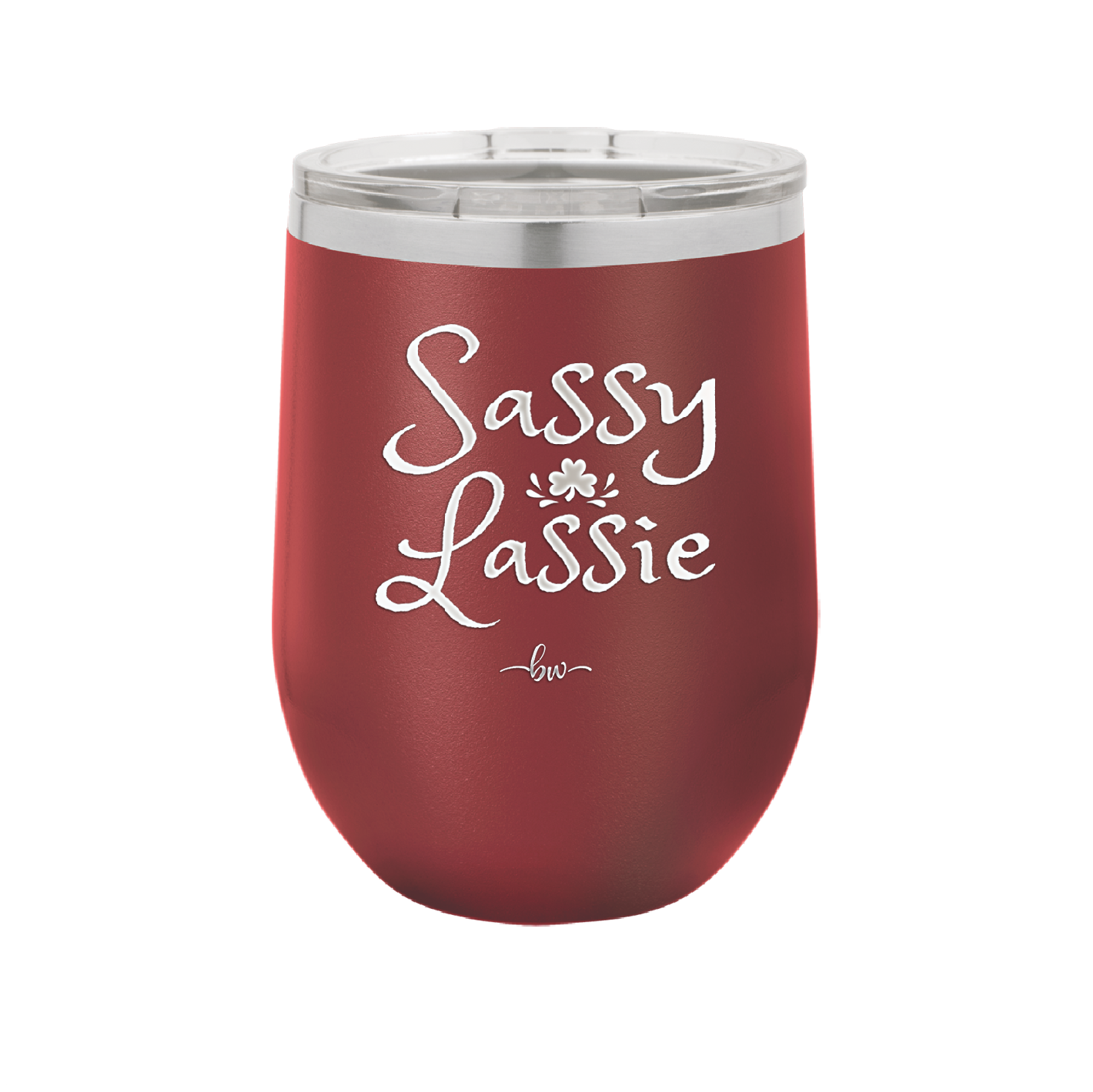 Sassy Lassie - Laser Engraved Stainless Steel Drinkware - 1818 -