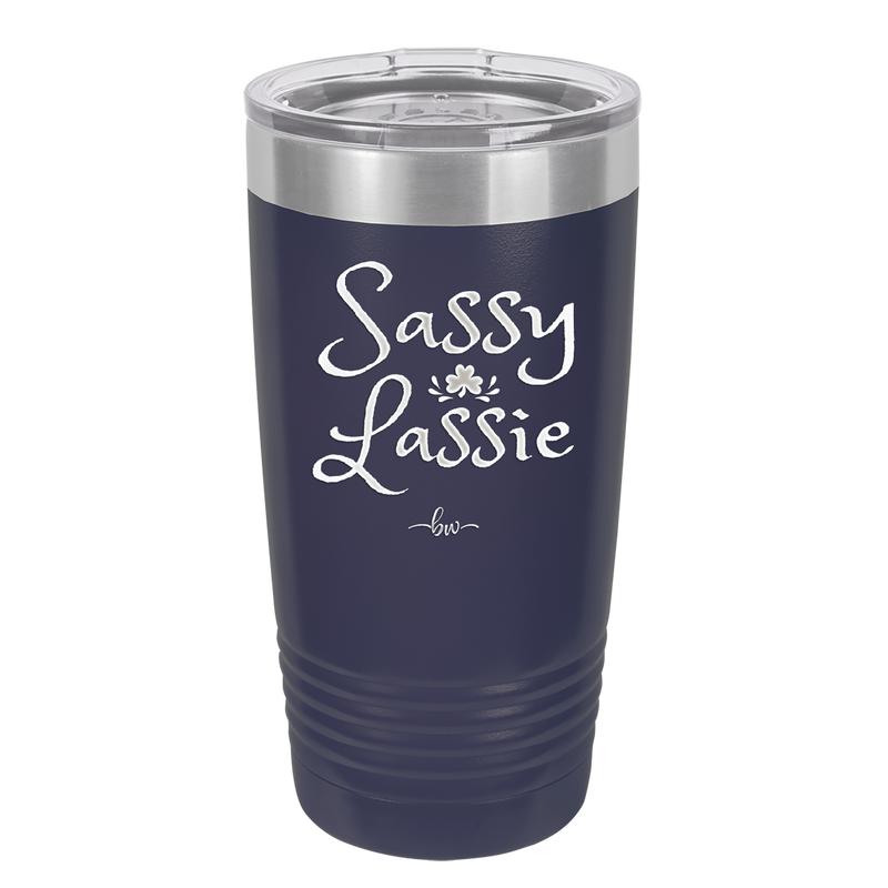 Sassy Lassie - Laser Engraved Stainless Steel Drinkware - 1818 -