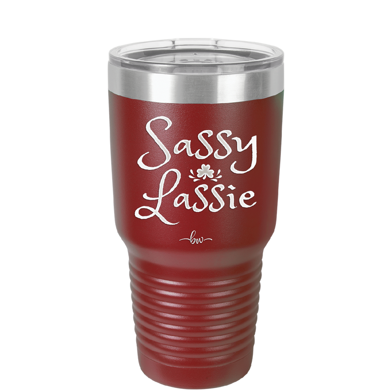 Sassy Lassie - Laser Engraved Stainless Steel Drinkware - 1818 -
