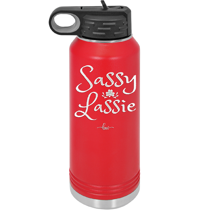 Sassy Lassie - Laser Engraved Stainless Steel Drinkware - 1818 -