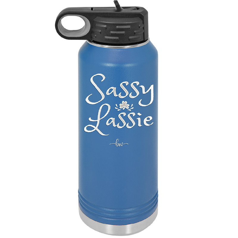 Sassy Lassie - Laser Engraved Stainless Steel Drinkware - 1818 -
