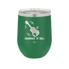 Shamrock N Roll - Laser Engraved Stainless Steel Drinkware - 1819 -