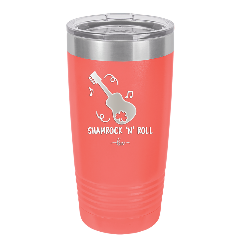 Shamrock N Roll - Laser Engraved Stainless Steel Drinkware - 1819 -