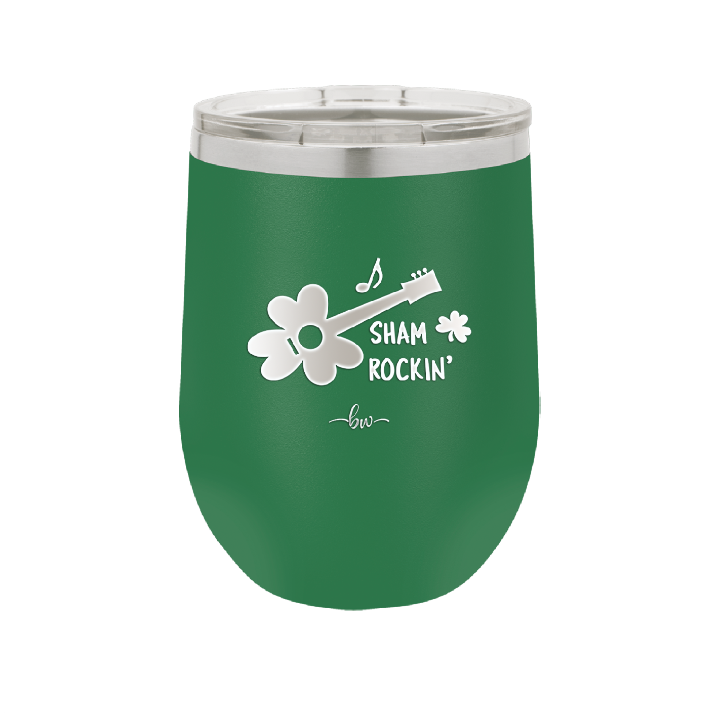Shamrockin - Laser Engraved Stainless Steel Drinkware - 1820 -