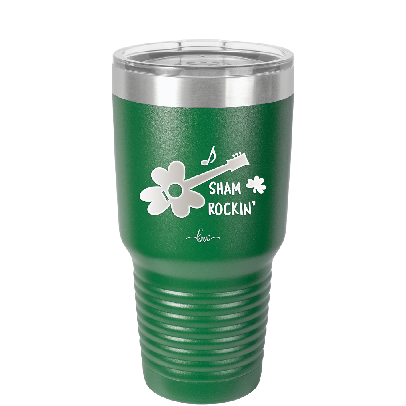 Shamrockin - Laser Engraved Stainless Steel Drinkware - 1820 -