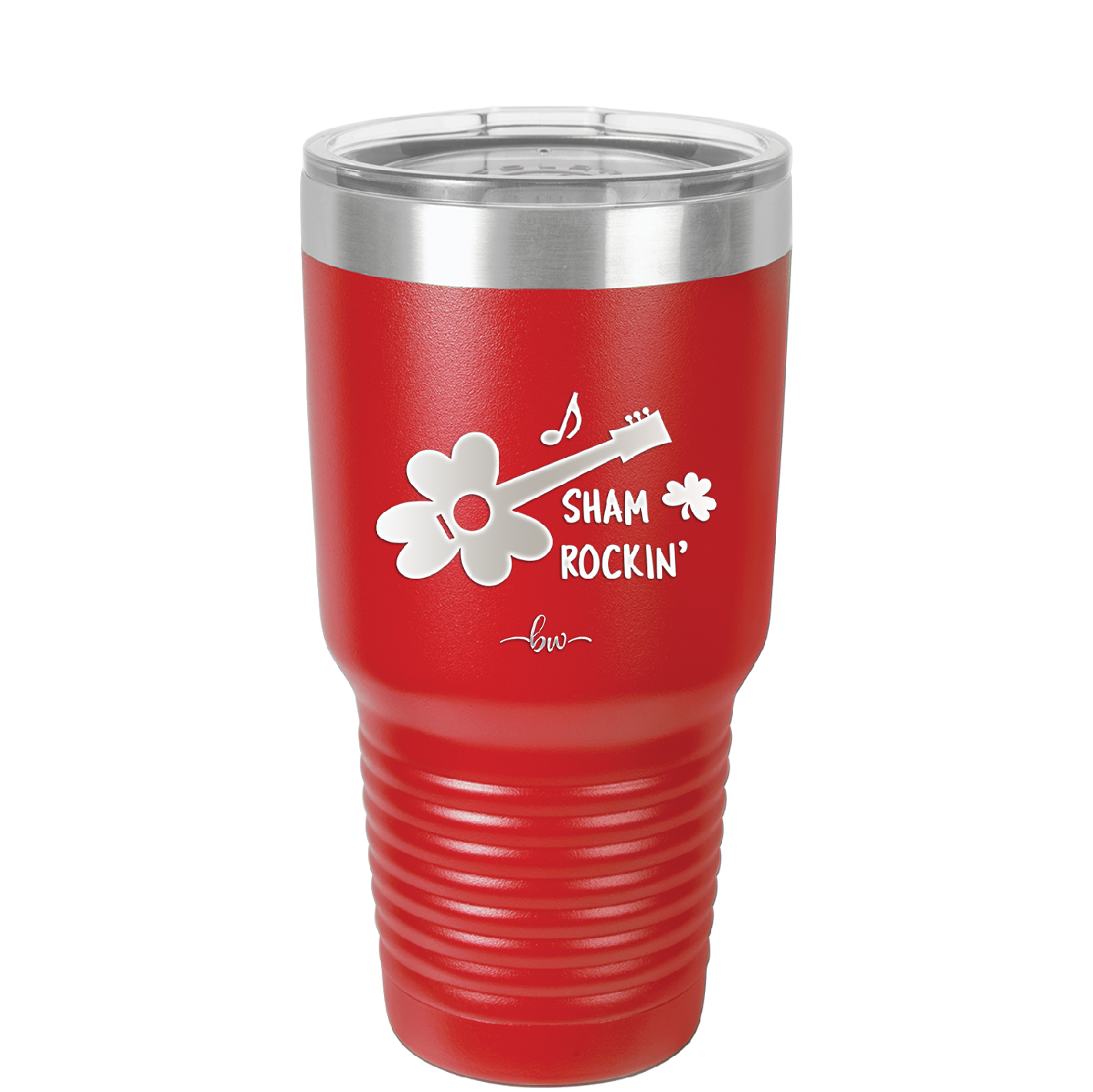 Shamrockin - Laser Engraved Stainless Steel Drinkware - 1820 -