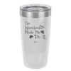 The Leprechauns Made Me Do It - Laser Engraved Stainless Steel Drinkware - 1821 -