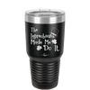 The Leprechauns Made Me Do It - Laser Engraved Stainless Steel Drinkware - 1821 -