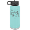 The Leprechauns Made Me Do It - Laser Engraved Stainless Steel Drinkware - 1821 -
