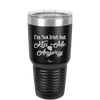 I'm Not Irish But Kiss Me Anyway - Laser Engraved Stainless Steel Drinkware - 1826 -