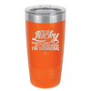 I'm So Lucky People Can't Hear What I'm Thinking - Laser Engraved Stainless Steel Drinkware - 1835 -
