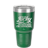 I'm So Lucky People Can't Hear What I'm Thinking - Laser Engraved Stainless Steel Drinkware - 1835 -