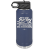 I'm So Lucky People Can't Hear What I'm Thinking - Laser Engraved Stainless Steel Drinkware - 1835 -